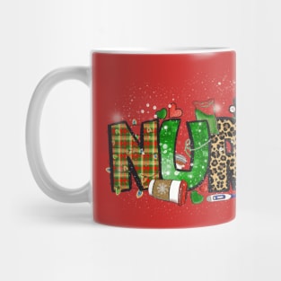 Nurse Christmas Design Mug